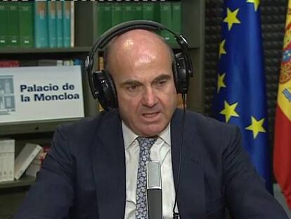 Guindos dice que España está “blindada” frente a la crisis griega