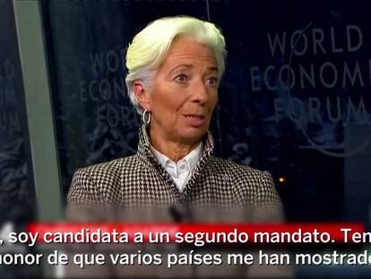 Lagarde confirma que opta a la reelección al frente del FMI