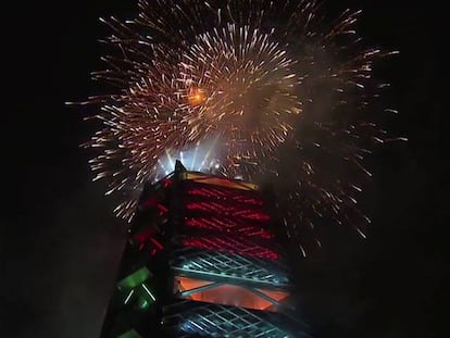 El BBVA estrena su imponente rascacielos en México