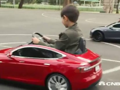 Tesla saca un modelo de su coche eléctrico para niños de hasta 8 años