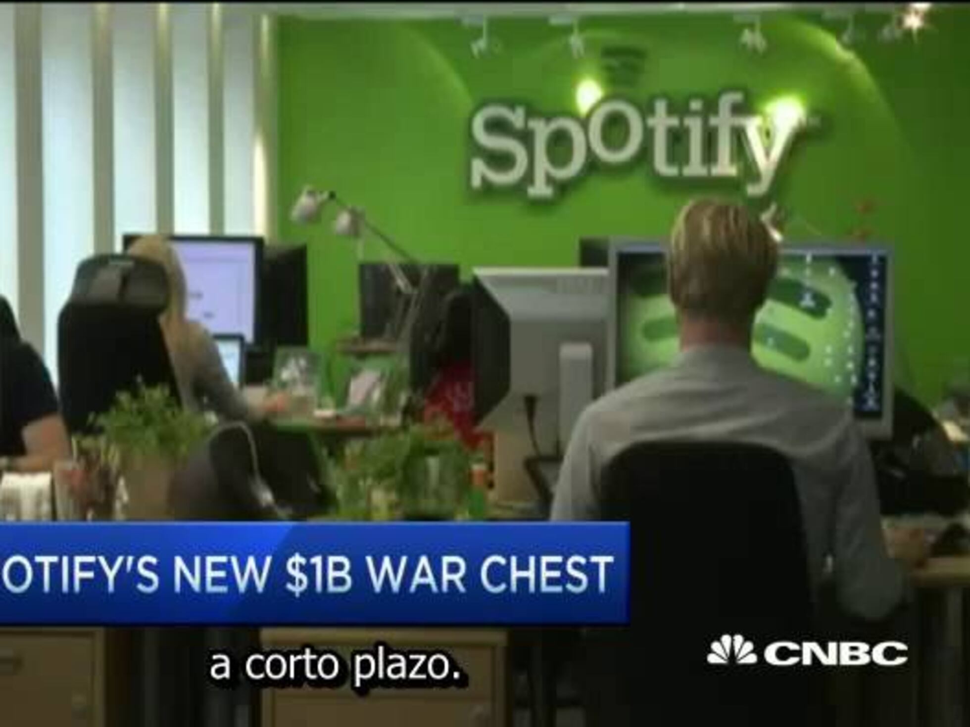 Spotify capta millones de dólares en deuda entre los