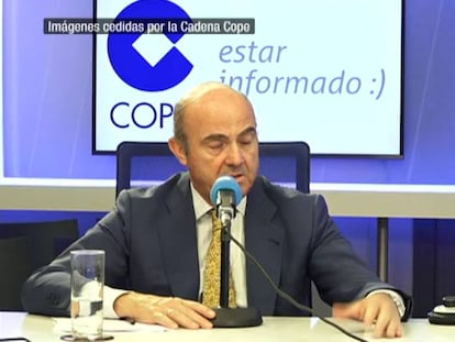 Guindos alerta del parón de la CNMV al no poder nombrar presidente por el bloqueo político