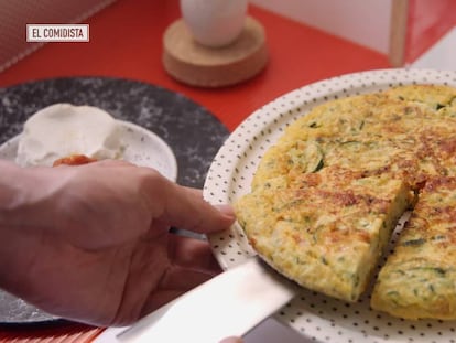 Calabacín, sobrasada y queso de cabra: un escándalo