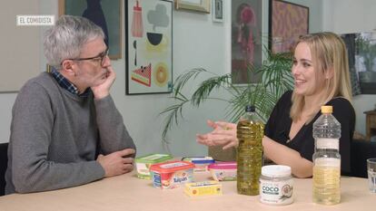 Aceite, mantequilla o margarina: ¿qué es más sano?
