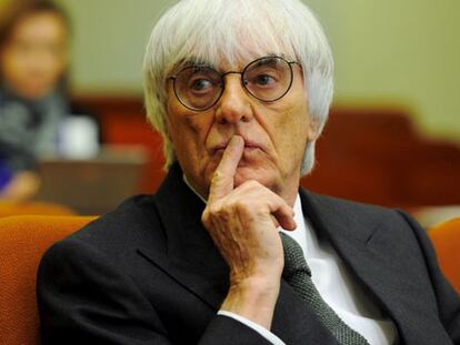 Ecclestone, imputado por soborno en Alemania