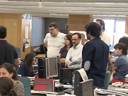 Ocho horas frenéticas de información