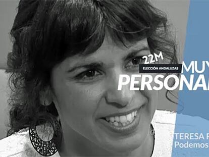 Teresa Rodríguez: “Me sentaba en primera fila. Era muy empollona”
