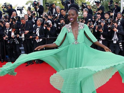 La actriz Lupita Nyong'o, en el Festival de Cannes.