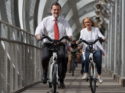 Políticos en bicicleta, un clásico en campaña