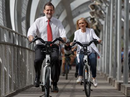 Políticos en bicicleta, un clásico en campaña