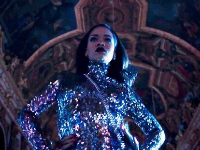Rihanna, misteriosa mujer Dior