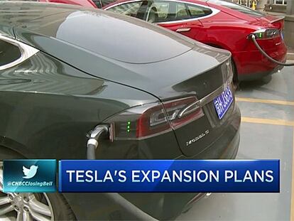 Tesla crece en China