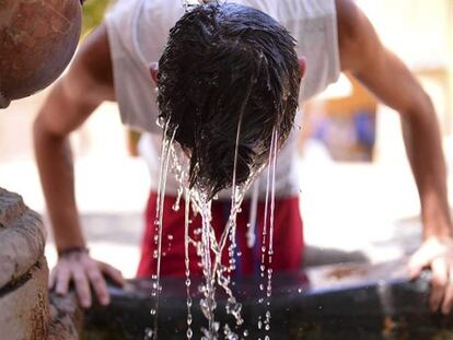Así se trabaja a 40 grados