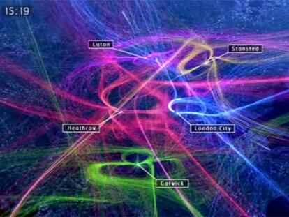 3.500 vuelos en menos de 90 segundos