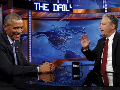 La última entrevista de Obama en el Daily Show