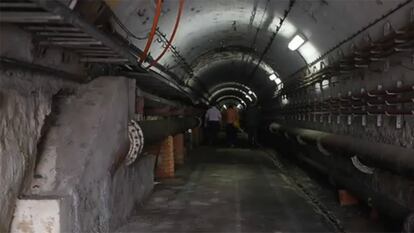 En los túneles secretos de Gibraltar