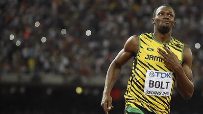 Bolt se impone a Gatlin en la final de los 100 metros lisos