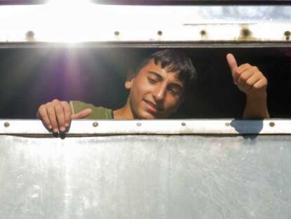 “Estuvimos siete horas en el mar y la lancha se llenó de agua; daba mucho miedo”