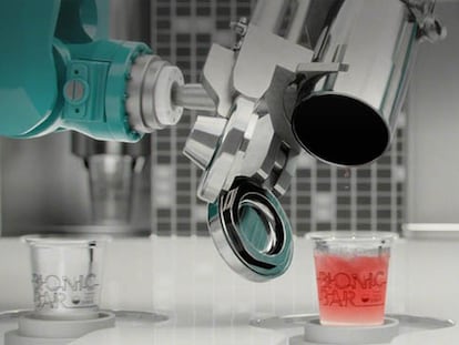 El robot camarero que no admite propinas