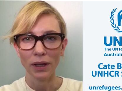 Cate Blanchett apoya la causa de los refugiados sirios