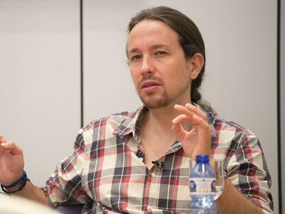 Pablo Iglesias: “Catalanes, quédense y echemos juntos a Rajoy”