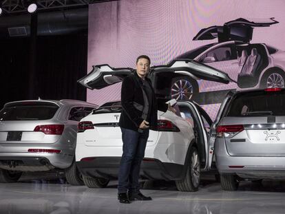 Tesla Model X, un coche con alas