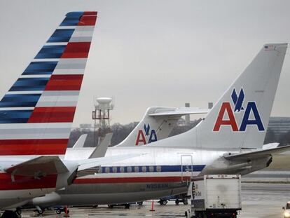 Imagen de uno de los aviones de la compañía