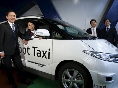 Los taxis sin conductor llegan a Japón