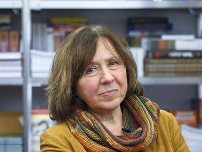 La bielorrusa Svetlana Alexievich, premio Nobel de Literatura