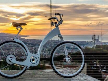 La bicicleta Gi FlyBike, en una imagen promocional.