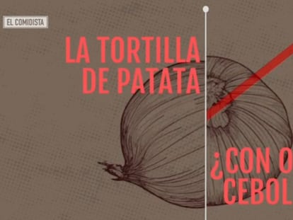 ¿Tortilla de patatas con o sin cebolla? Los chefs responden