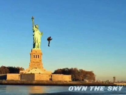 Una vuelta por Nueva York con una mochila voladora