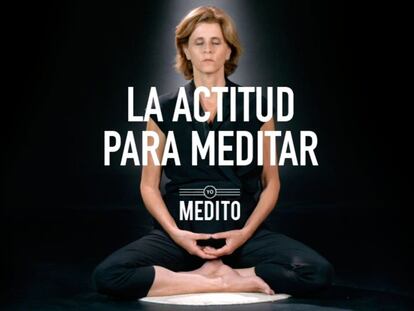 La actitud para meditar