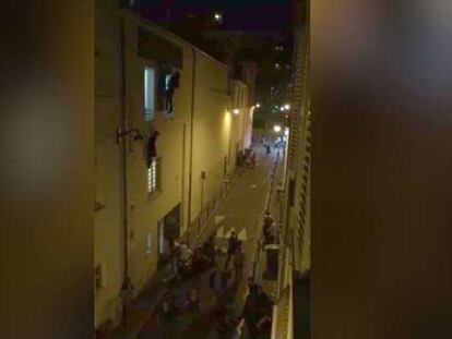 La dramática huida de Bataclan