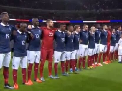 Wembley canta ‘La Marsellesa’ en el Inglaterra-Francia
