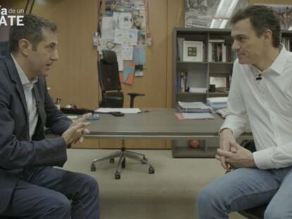 Pedro Sánchez: “La buena política es la del debate”