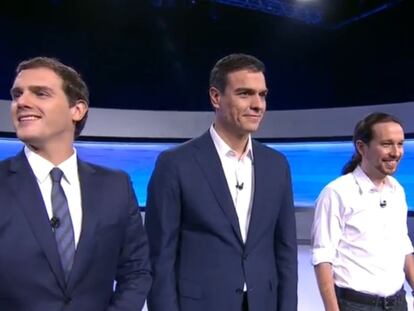 Foto de los candidatos
