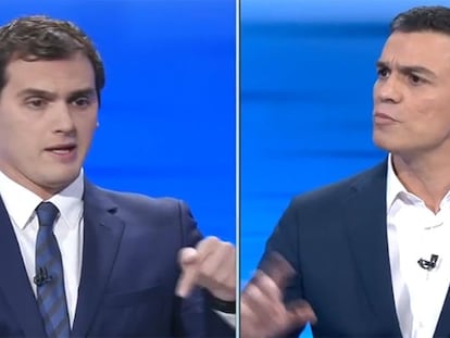 Sánchez y Rivera se enzarzan sobre cómo combatir la precariedad laboral