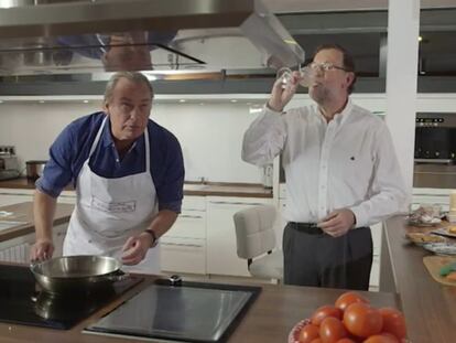 Rajoy, en la zona de confort de Bertín Osborne