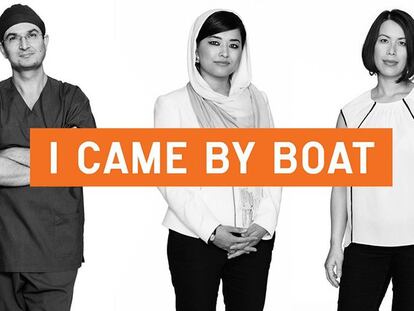 “Yo también vine en bote”