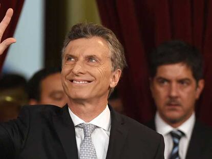 El nuevo presidente argentino, Mauricio Macri.