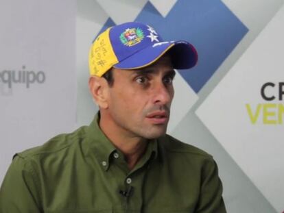 Capriles: “Estoy sumamente preocupado por la actitud de Maduro”
