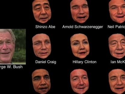 Así imita Obama a Bush (gracias a un ordenador)