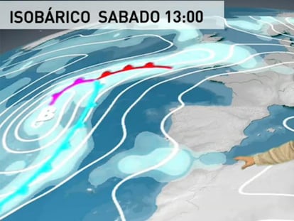 Se aproximan lluvias por el Oeste