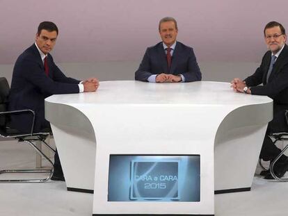 Intervenciones finales de Pedro Sánchez y Mariano Rajoy en el debate.