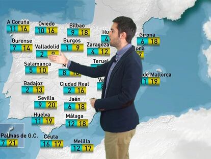 Las nubes despiden el otoño