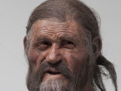 Reconstrucción del aspecto que pudo tener poco antes de morir Ötzi, el hombre de los hielos / SOUTH TYROL MUSEUM OF ARCHAEOLOGY