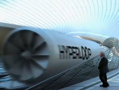 Hyperloop, el prototipo de tren levitante que se probará este año