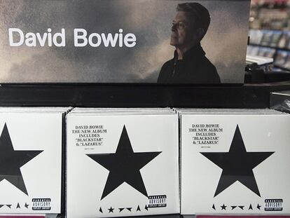 El último disco de Bowie llega al número uno de las listas musicales