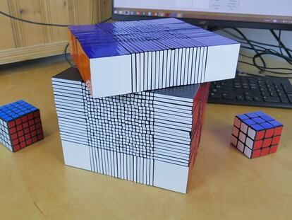 El cubo de Rubik más difícil del mundo